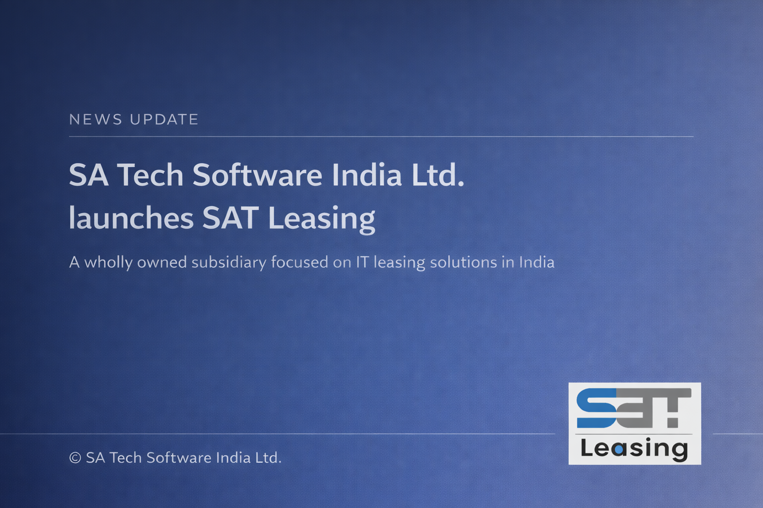 Introducing SAT Leasing: A Future-Ready Approach to IT Infrastructure