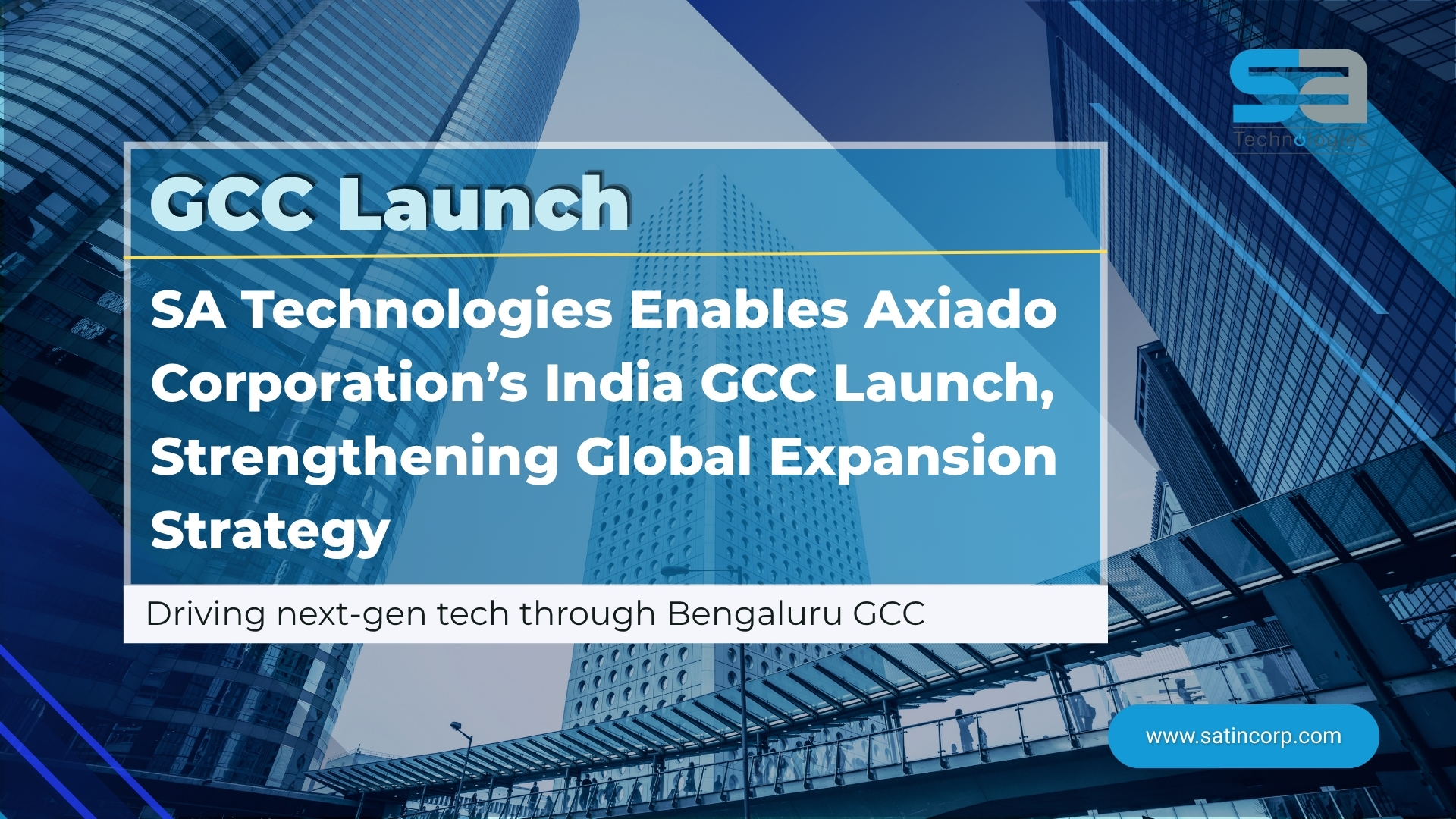SA Technologies Establishes Axiado Corporation's Global Capability Center in Bengaluru 